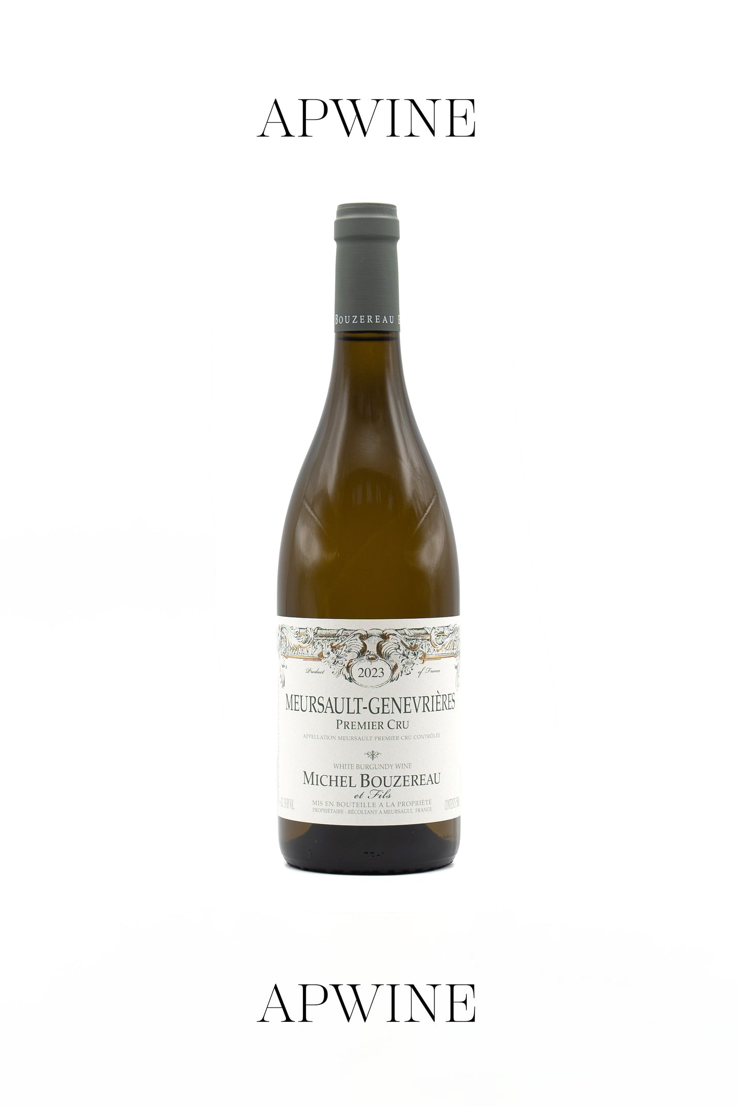 Domaine BOUZEREAU Michel et Fils, Meursault 1er Cru Genevrières 2023