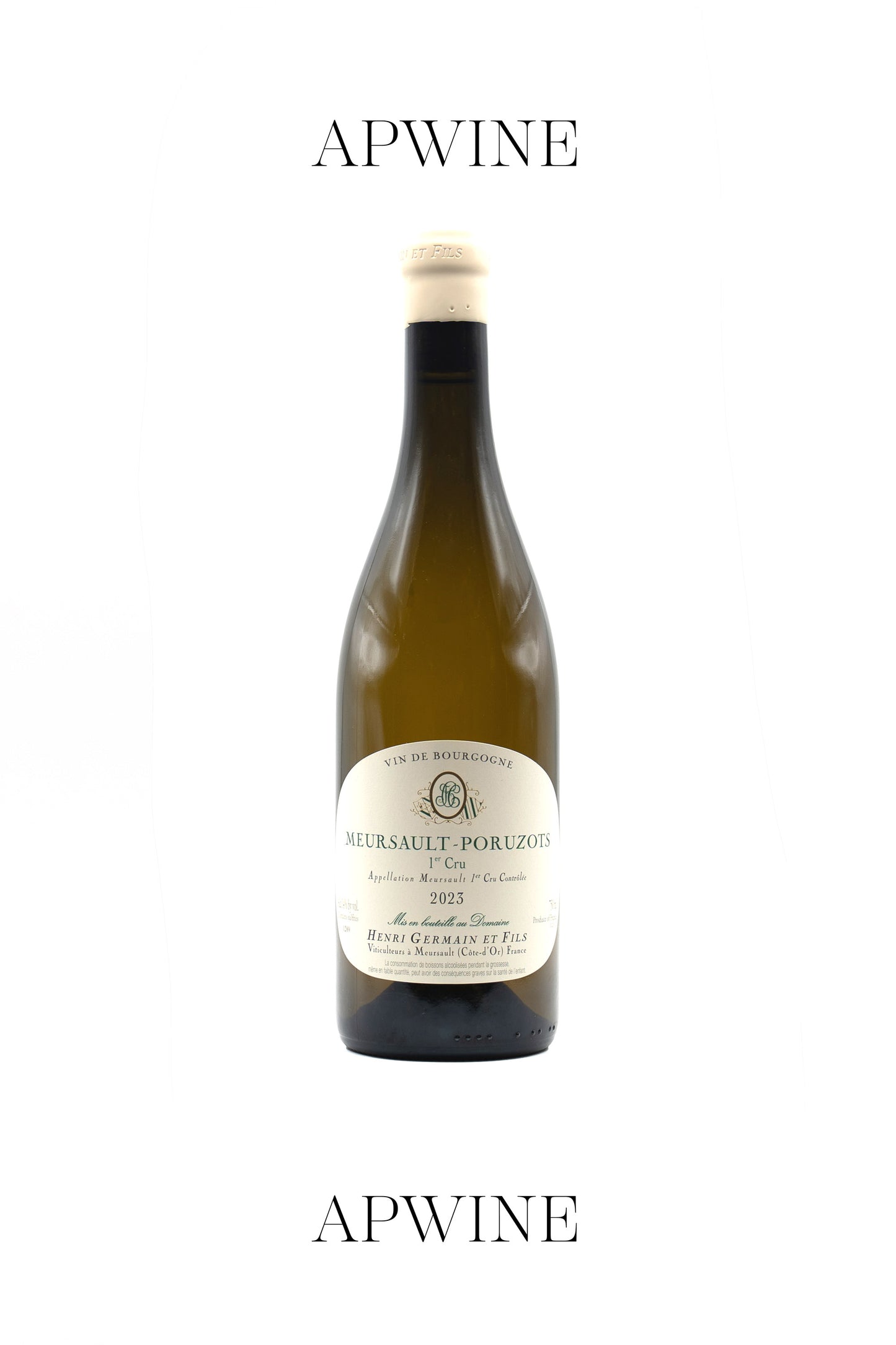 Domaine Henri GERMAIN, Meursault 1er Cru Poruzots 2023