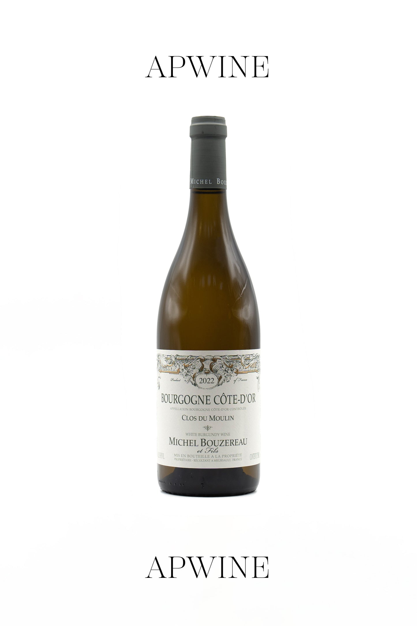 Domaine BOUZEREAU Michel et Fils, Bourgogne Chardonnay "Clos du Moulin" 2022