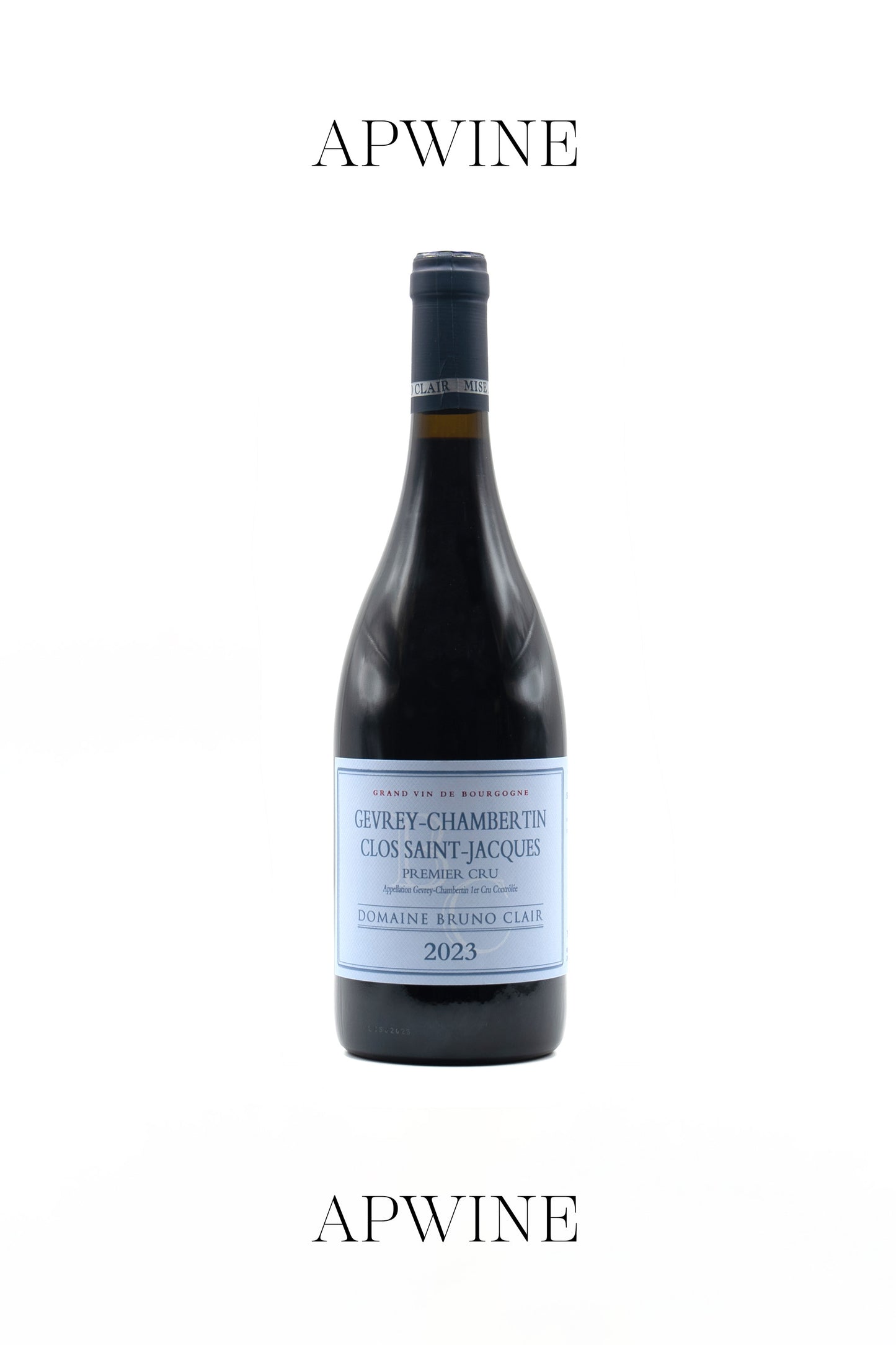 Domaine Bruno CLAIR, Gevrey-Chambertin 1er Cru Clos Saint-Jacques 2023