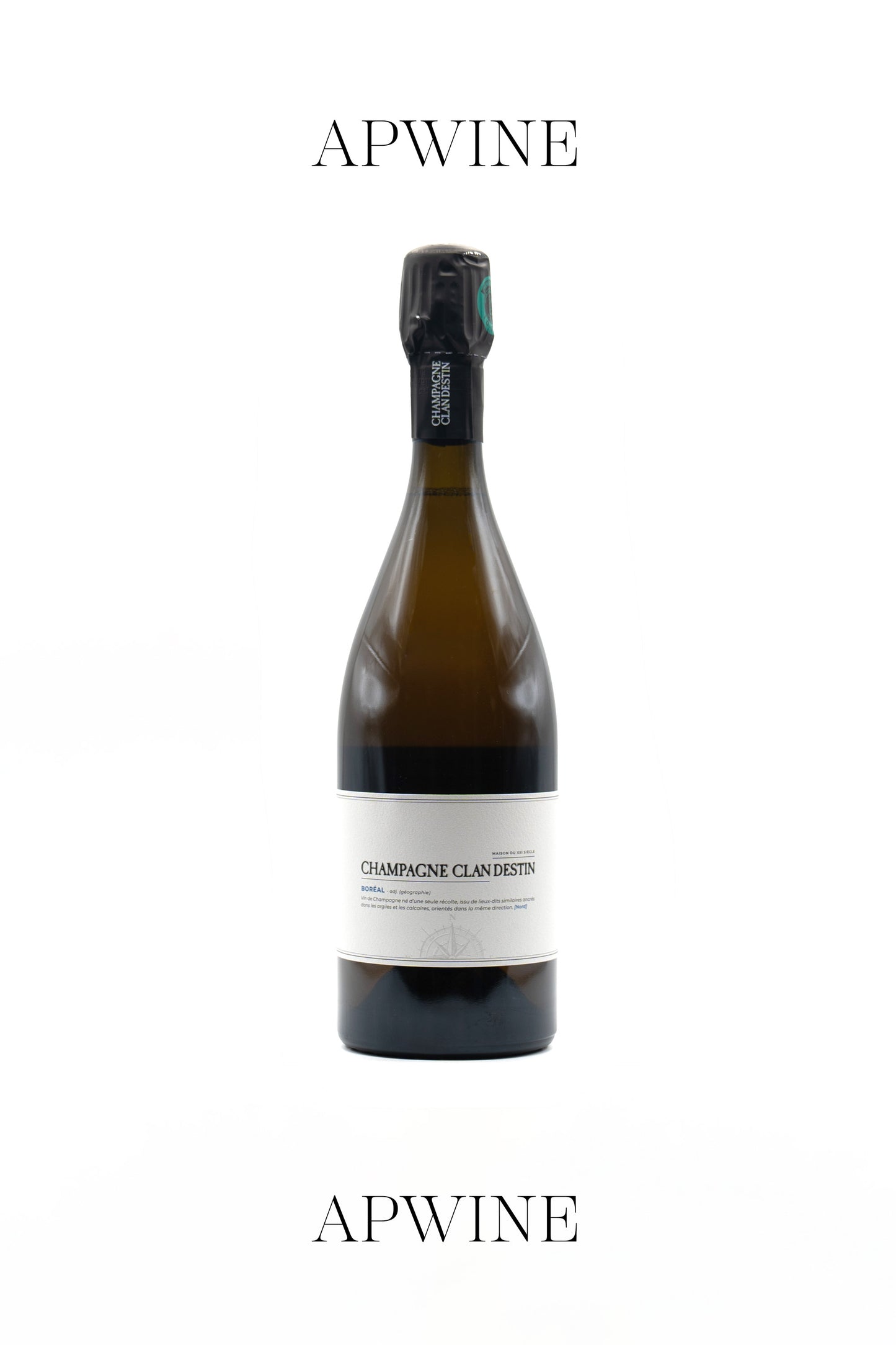 CLANDESTIN, "Boréal" Brut Nature