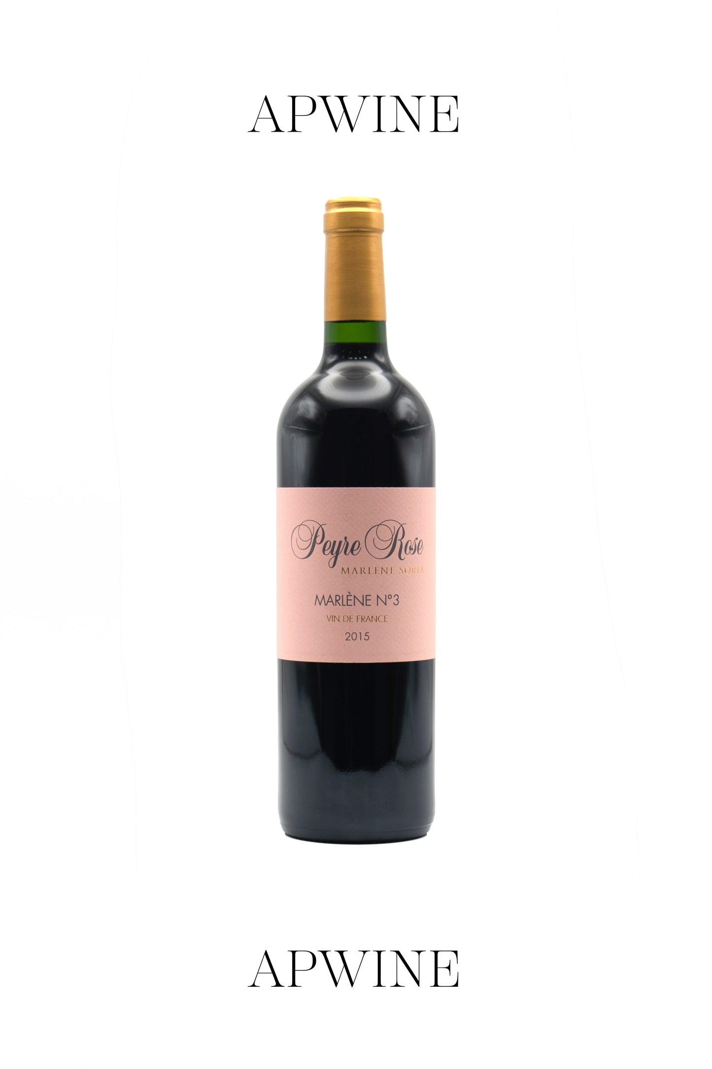 Domaine PEYRE ROSE, Vin de France "Marlène N°3" 2015